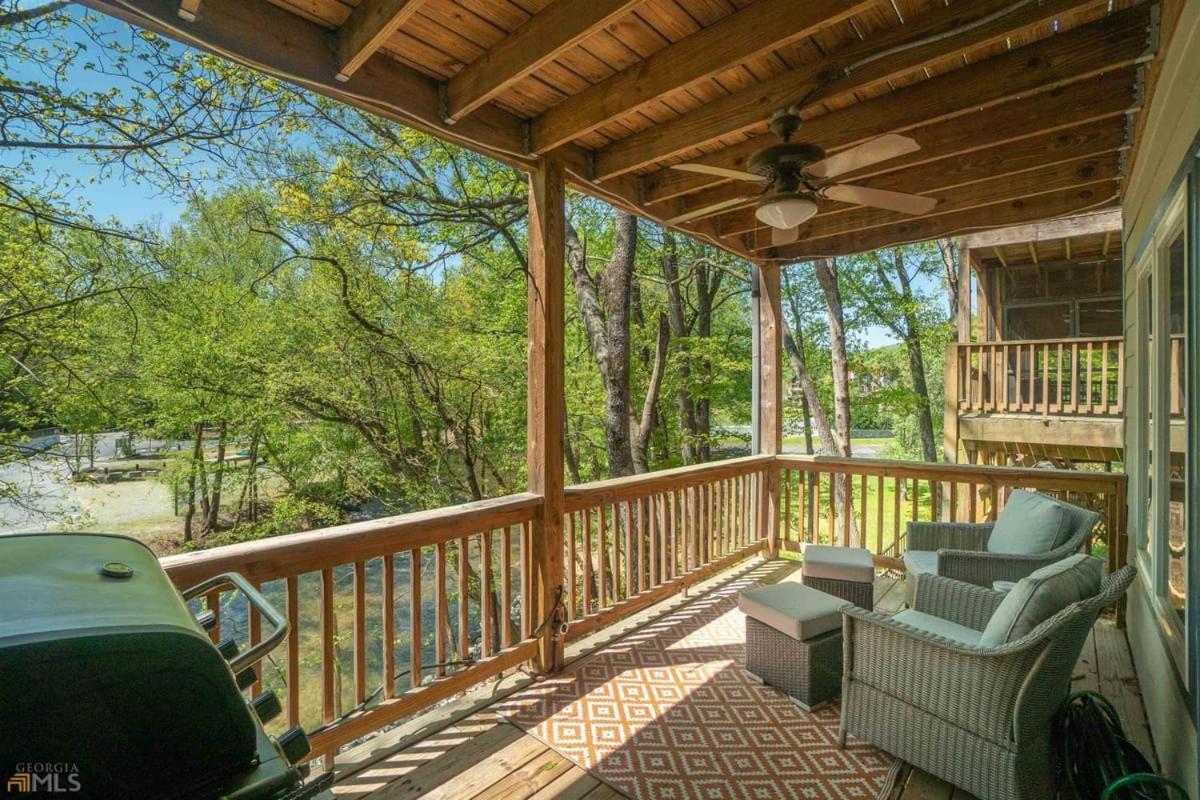 Riverfront Home Within Walking Distance Of Хелен Экстерьер фото